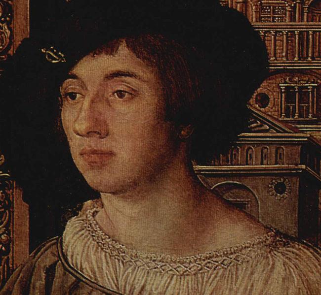 Ambrosius Holbein Portrat eines jungen Mannes